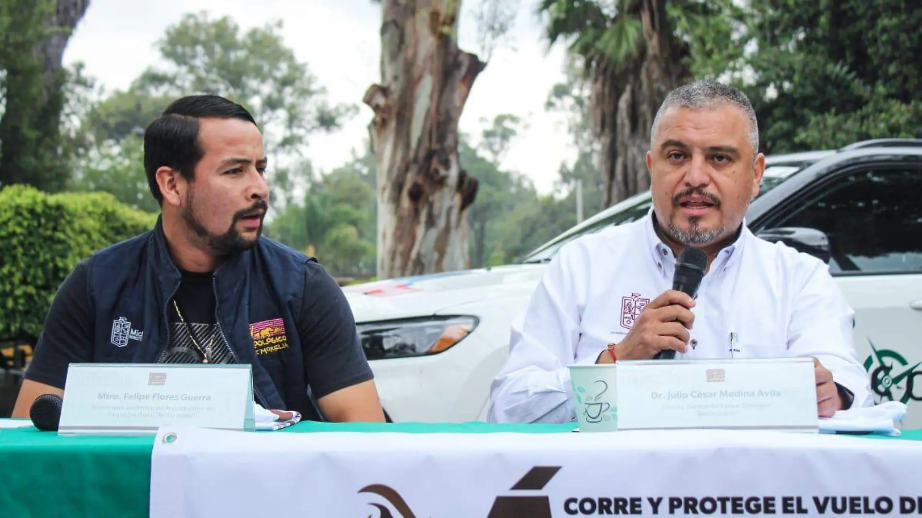 Julio César Medina Ávila, director del Zoológico de Morelia